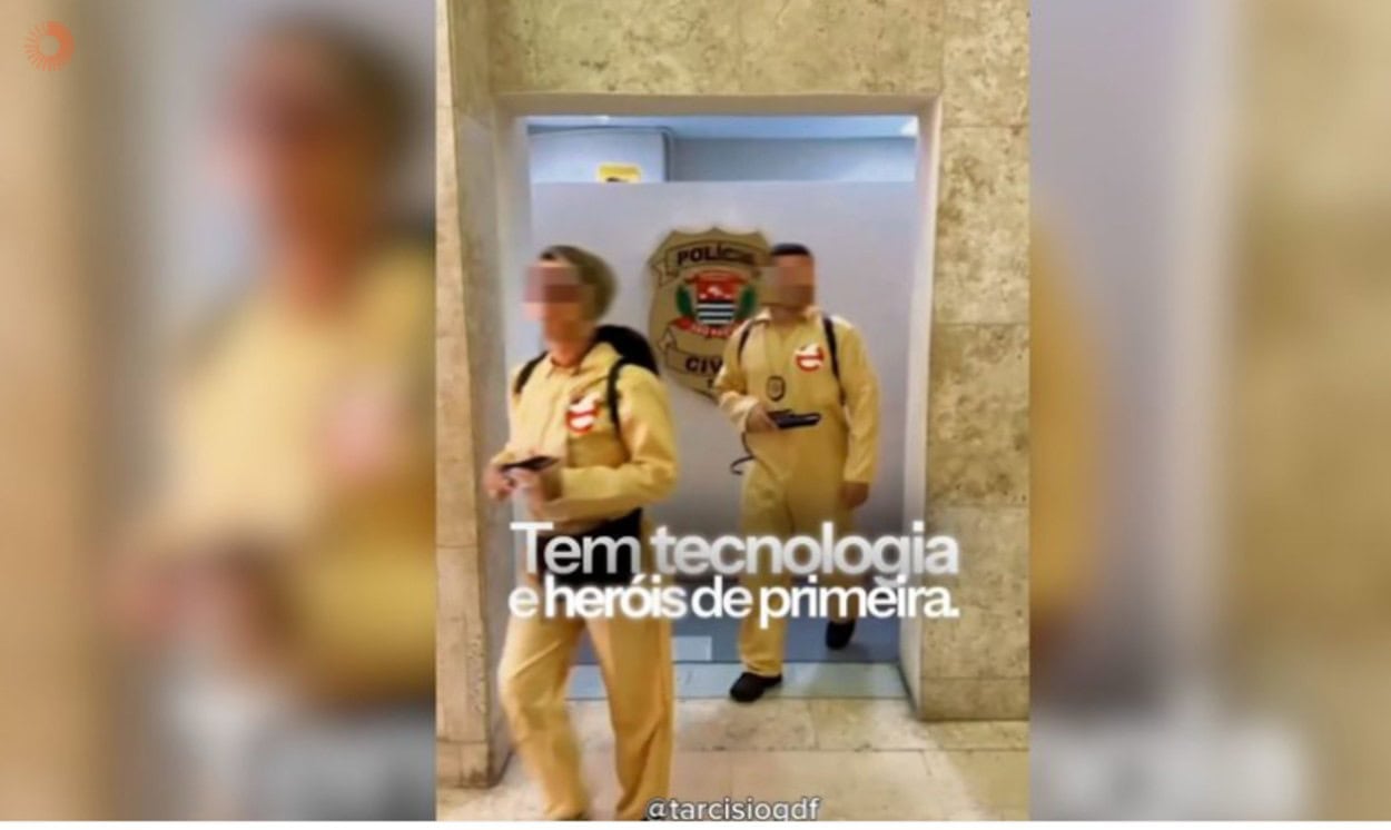 Tarcísio exalta 'policiais foliões' em samba-enredo e reforça vigilância no Carnaval