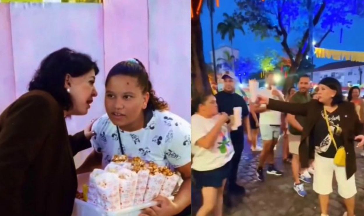 Roberta Miranda emociona web ao comprar todo o estoque de vendedora ambulante no Carnaval
