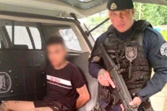 Romu de São Bernardo recaptura procurado da Justiça e prende suspeito por porte ilegal de arma