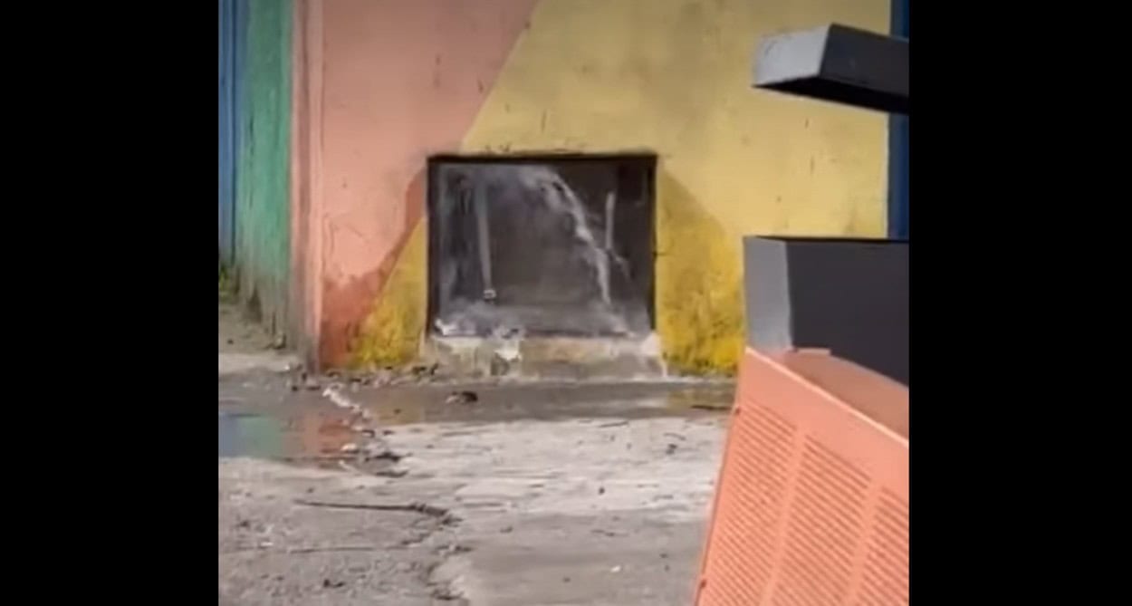 Furto de hidrômetro em escola municipal provoca vazamento de água no Baeta Neves em SBC
