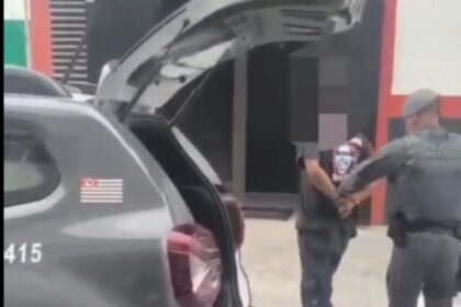 Procurado por tráfico é preso na rua dos Vianas em São Bernardo