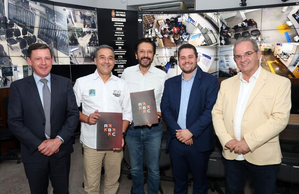 Prefeito Ricardo Nunes recebe representantes do Consórcio Intermunicipal do ABC