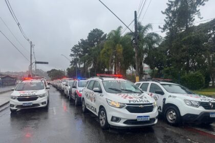 Ação da Operação Impacto Metropolitano mobilizou mais de 400 viaturas e reuniu Polícia Militar, Polícia Civil e Guarda Civil Municipal