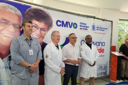 São Bernardo lança ação na Caravana da Saúde para zerar fila de cirurgias de catarata