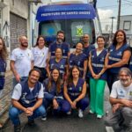 Consultório na Rua de Santo André recebe equipe de saúde de Hortolândia para visita técnica ao projeto