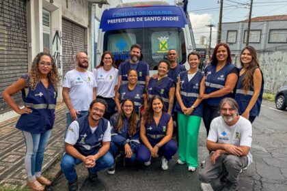Consultório na Rua de Santo André recebe equipe de saúde de Hortolândia para visita técnica ao projeto