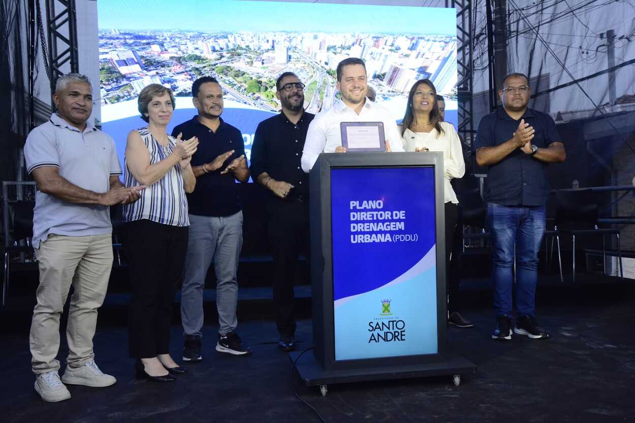 Santo André atualiza Plano Diretor de Drenagem Urbana com investimento de R$ 210 milhões