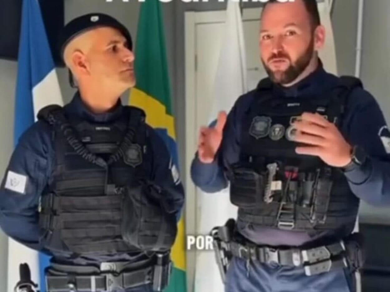 Guarda municipal se manifesta após repercussão de vídeo em fazenda Rio Grande, no PR