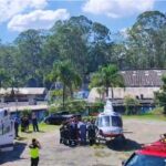 Enfermeiro fica gravemente ferido após capotamento de ambulância em São Bernardo