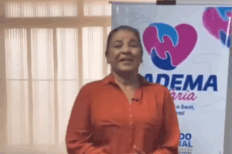 Vice-prefeita de Diadema entra na trend do “será” para divulgar a Páscoa Solidária
