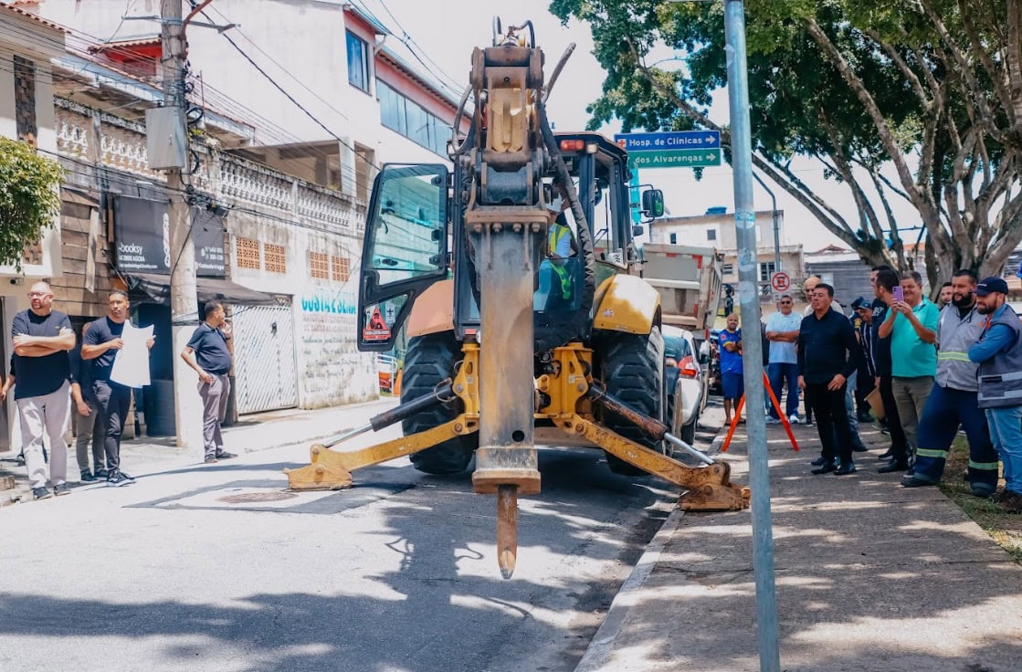 Em São Bernardo, Jd. do Lago terá 17 ruas recapeadas pelo Programa Minha Rua Nova