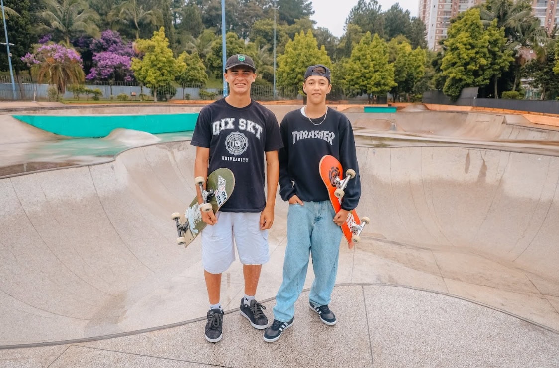 Dupla de skatistas de São Bernardo disputa etapa do Mundial em São Paulo
