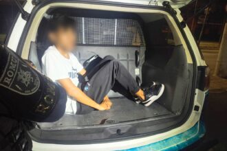 Durante Operação Dorme Bem, Romu de São Bernardo captura procurado pela Justiça no bairro dos Casa
