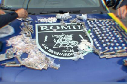 Em Operação Direto ao Ponto, Romu de São Bernardo prende traficante de drogas no Jd. Limpão