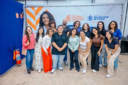 Contemplados com bolsa integral, alunos do ‘Educa Mais Saúde’ têm dia de boas-vindas em São Bernardo