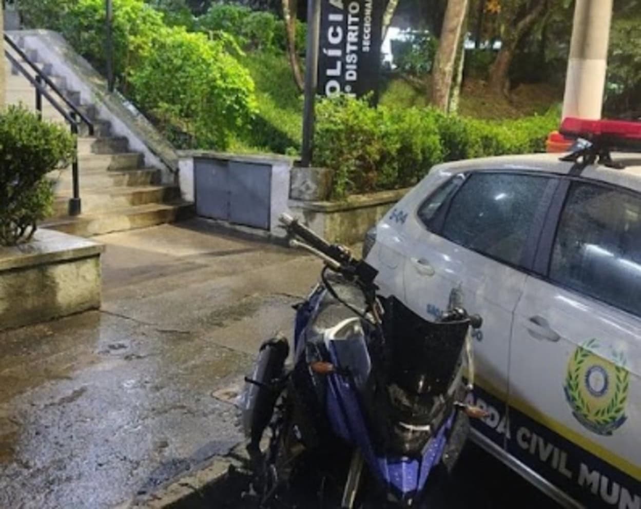 Em São Bernardo, GCM recupera moto furtada de garagem no bairro Santa Terezinha