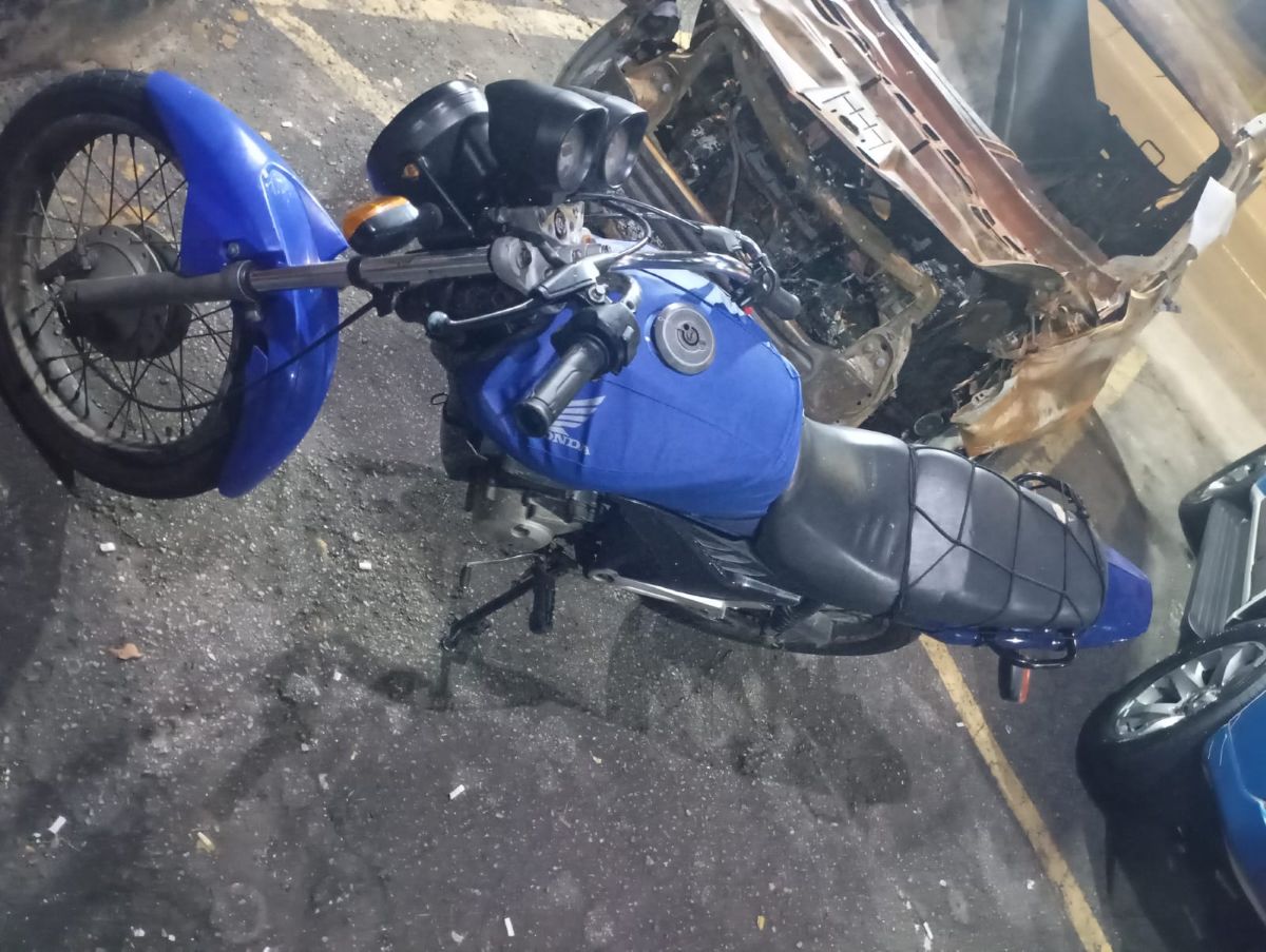 Romu de São Bernardo recupera motocicleta furtada e prende suspeito durante Operação Dorme Bem SBC
