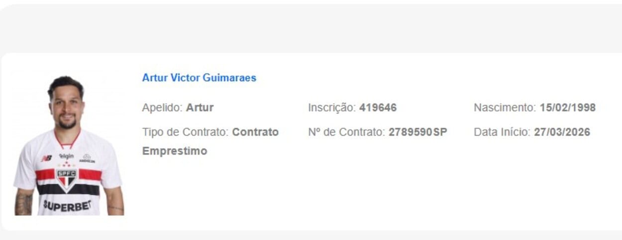 São Paulo Bid Artur