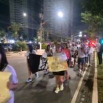 Ato em São Bernardo mobiliza caminhada e pedalada contra a violência à mulher
