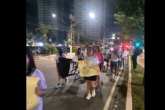 Ato em São Bernardo mobiliza caminhada e pedalada contra a violência à mulher