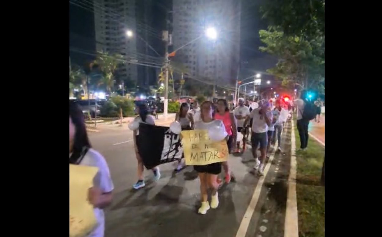 Ato em São Bernardo mobiliza caminhada e pedalada contra a violência à mulher