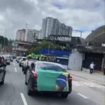 Carreata em São Bernardo integrou atos nacionais bolsonaristas neste domingo