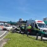 Ciclista morre após ser atropelado por moto na Via Anchieta, em São Bernardo