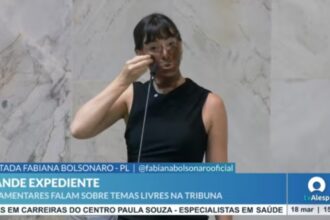 Deputada do PL é alvo de representação no Conselho de Ética após usar tinta no rosto em plenário