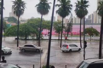 Temporal em São Paulo: Córregos transbordam e carros boiam na Zona Sul