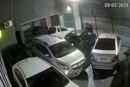 PM flagra invasão a agência de veículos em São Bernardo; 2 menores já estavam com chave de veículo de luxo