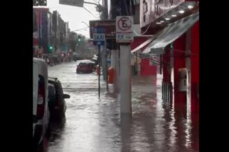 Forte chuva castiga São Bernardo na tarde deste sábado; veja balanço nas demais cidades da região