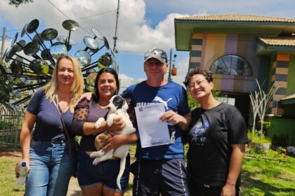 Projeto Tigela Cheia arrecada 350 kg de PET, promove 10 adoções e aplica 35 vacinas em Ribeirão Pires