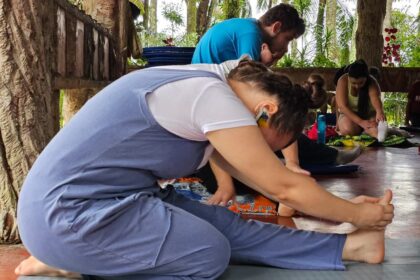 Yoga no Parque e Roda de Reiki promovem manhã de bem-estar na Estância dia 15