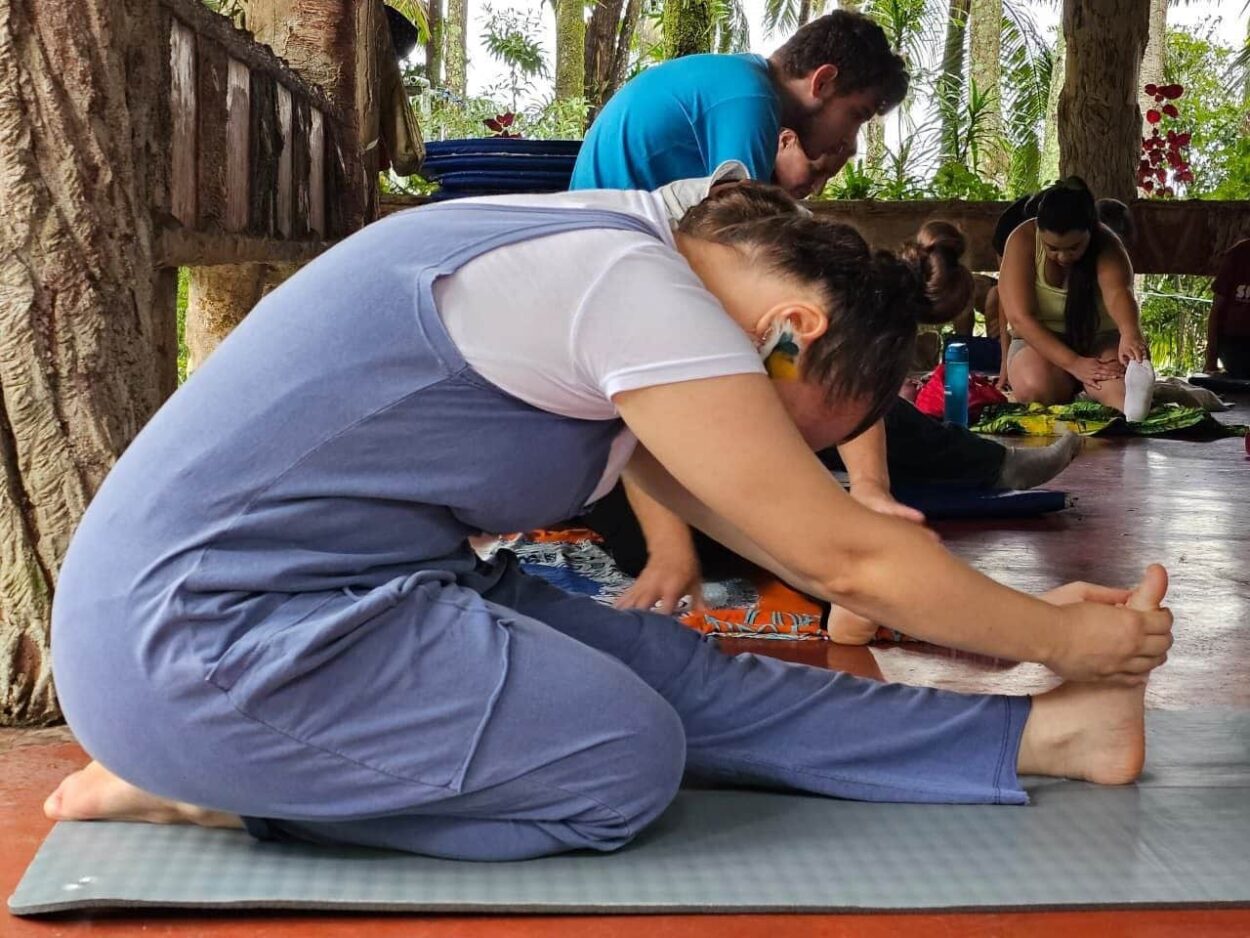 Yoga no Parque e Roda de Reiki promovem manhã de bem-estar na Estância dia 15