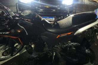 GCM de Diadema apreende menor com arma de fogo e recupera moto roubada