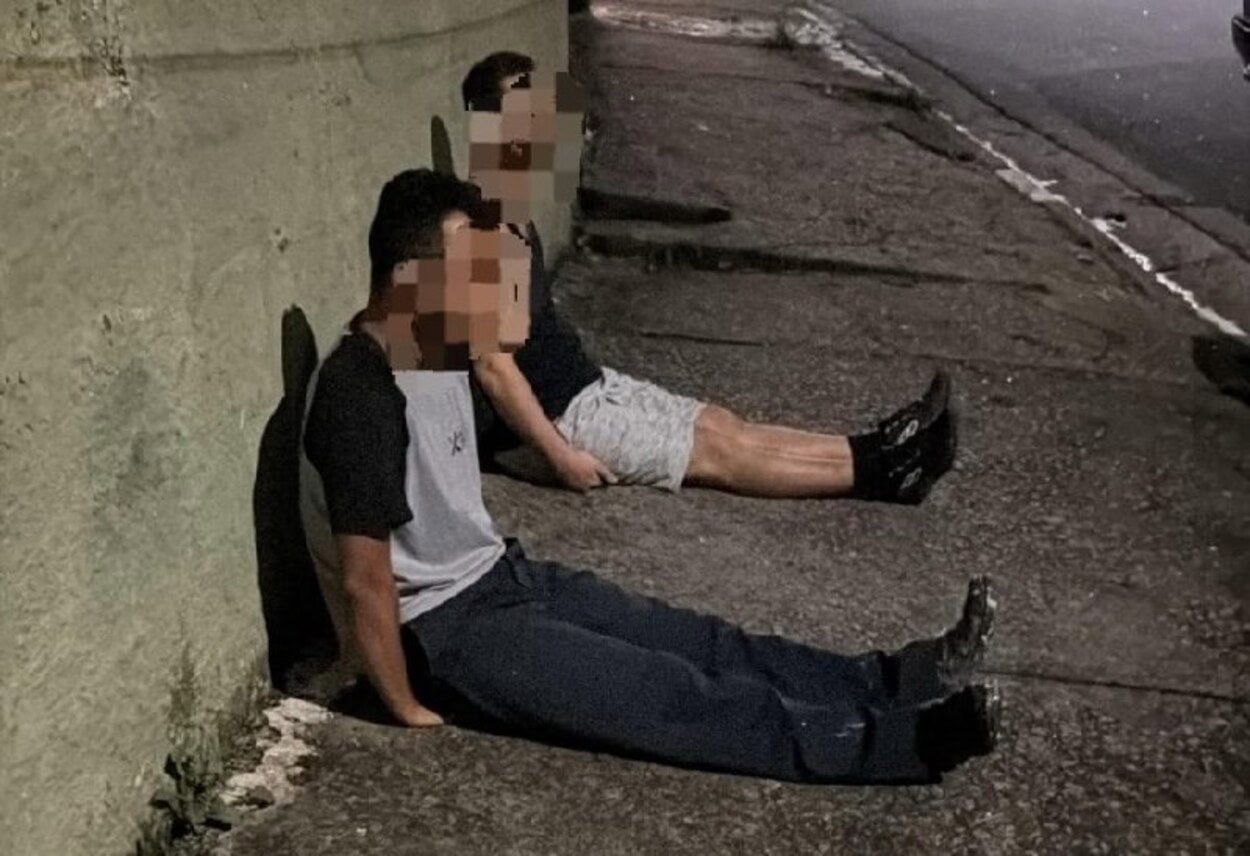 GCM prende dois pichadores no bairro Conceição