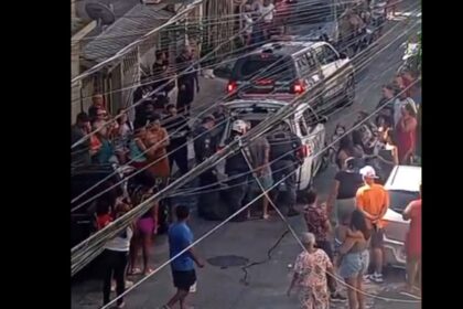 Confusão: Motociclista é detido após fuga da polícia no Jardim Calux, em São Bernardo