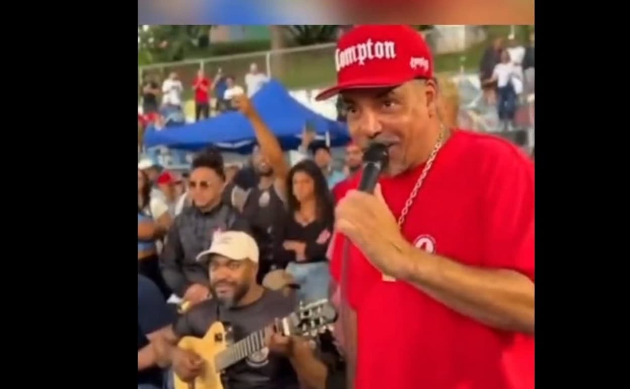Dexter celebra raízes e solidariedade em samba no Jardim Calux, em São Bernardo