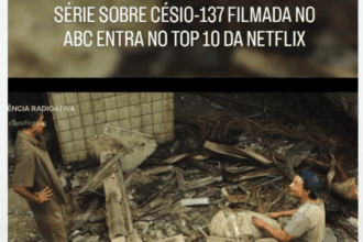 Série da Netflix filmada em Santo André, sobre o Césio-137, está no Top 10 mundial das produções mais assistidas