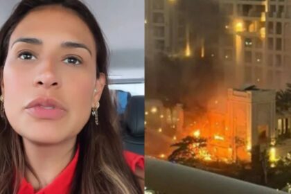 Simone Mendes relata "livramento" após ataque a mísseis atingir hotel onde estava em Dubai