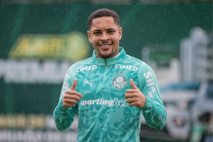 Palmeiras Vitor Roque escalação