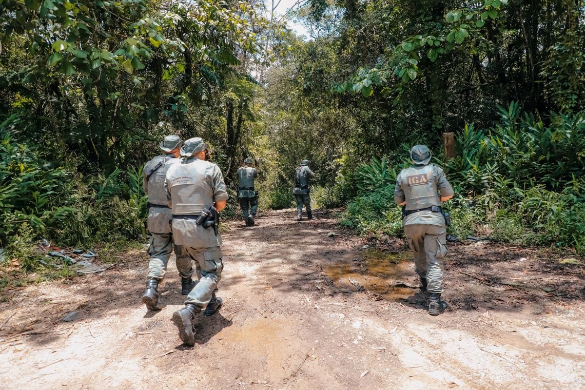 Com uso do Muralha, GCM Ambiental captura procurado pela Justiça durante averiguação na região do Riacho
