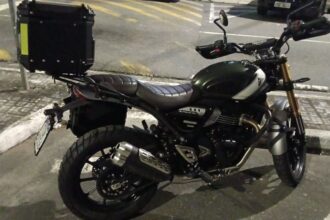 GCM de São Bernardo prende homem em flagrante por roubo e recupera motocicleta no Centro