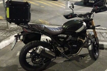 GCM de São Bernardo prende homem em flagrante por roubo e recupera motocicleta no Centro