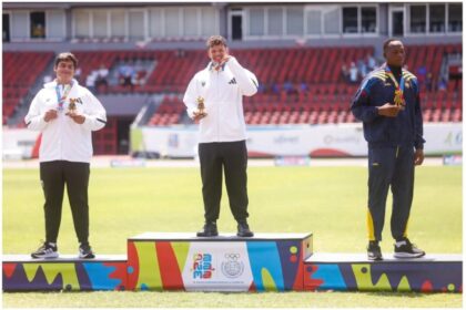 Atleta de São Bernardo, Pyetro Enrico é ouro no arremesso de peso nos Jogos Sul-Americanos da Juventude 2026
