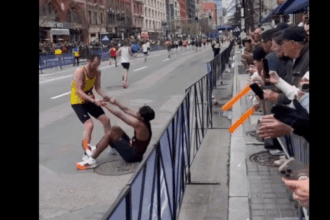 Solidariedade: morador de São Bernardo doa tempo de prova para ajudar atleta na Maratona de Boston