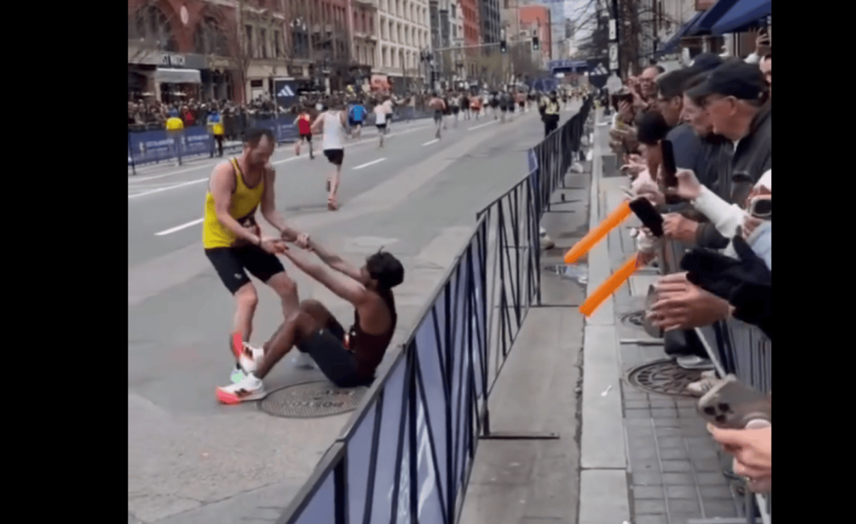 Solidariedade: morador de São Bernardo doa tempo de prova para ajudar atleta na Maratona de Boston
