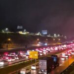 Feriado de Páscoa: Sistema Anchieta-Imigrantes registra 38 km de lentidão rumo ao litoral