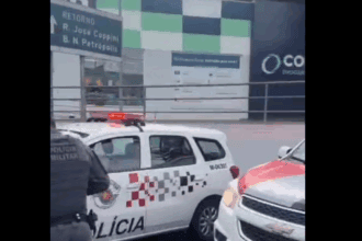 Tentativa de furto a farmácia mobiliza polícia e interdita trecho da Rua Tiradentes, em SBC