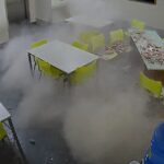 Carro invade asilo no centro de Diadema e atinge refeitório